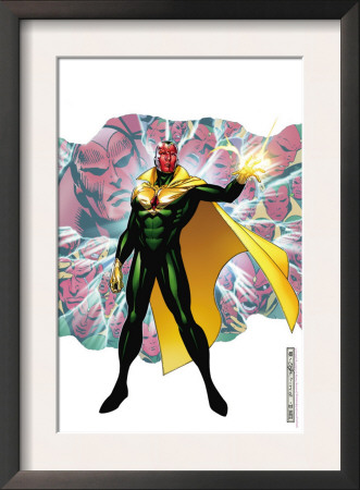 Young Avengers Presents #4 Cover: Vision by Jim Cheung Pricing Limited Edition Print image