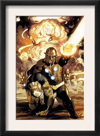 Nova #28 Cover: Nova by Daniel Acuna Pricing Limited Edition Print image