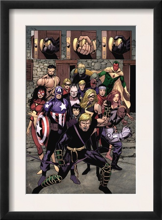 The Mighty Avengers #30 Group: Ronin by Sean Chen Pricing Limited Edition Print image