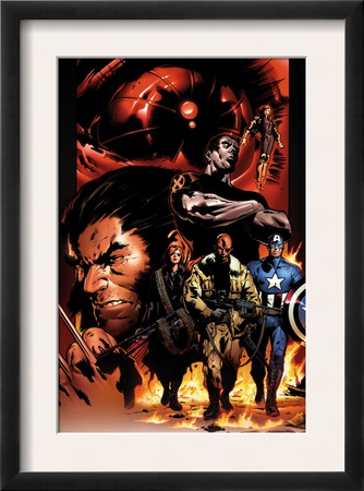 Ultimate Nightmare #1 Cover: Nick Fury, Captain America, Wolverine And Colossus by Trevor Hairsine Pricing Limited Edition Print image