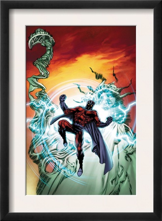 Civil War: House Of M #4 Cover: Magneto by Mike Perkins Pricing Limited Edition Print image