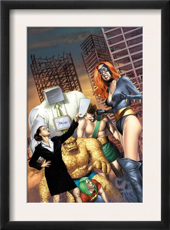 She-Hulk #12 Cover: Walters, Jennifer, Titania, Thing And Hercules by Mike Mayhew Pricing Limited Edition Print image