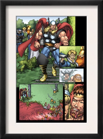 Thor: Blood Oath #3 Cover: Thor by Scott Kolins Pricing Limited Edition Print image