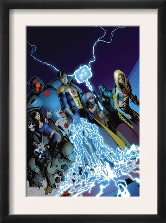 The Order #9 Cover: Anthem, Veda And Aralune by Barry Kitson Pricing Limited Edition Print image
