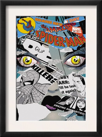 The Amazing Spider-Man #561 Cover: Spider-Man And Paper Doll by Marcos Martin Pricing Limited Edition Print image