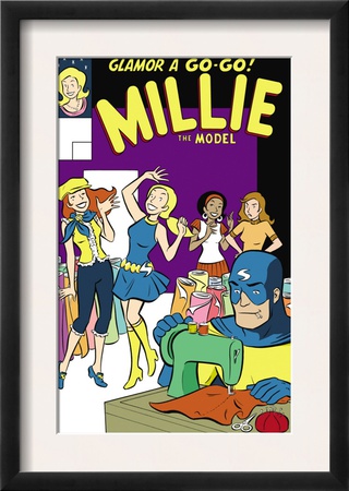 The Age Of The Sentry #3 Group: Sentry, Millie And Chili by Colleen Coover Pricing Limited Edition Print image