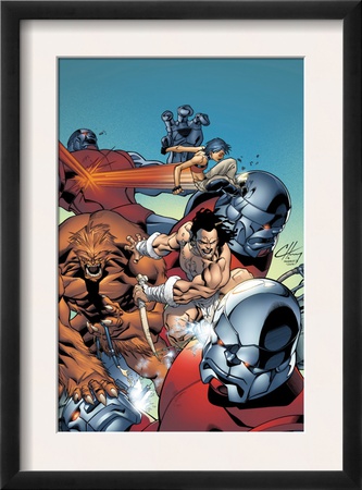 Alpha Flight #10 Cover: Alpha Flight Charging by Clayton Henry Pricing Limited Edition Print image