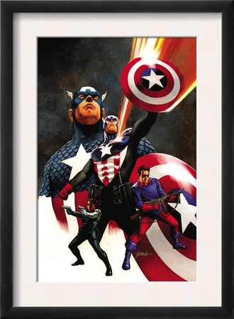 Captain America #600 Cover: Captain America And Bucky by Steve Epting Pricing Limited Edition Print image