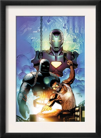 Iron Man: Requiem One Shot Cover: Stark And Tony by Sean Chen Pricing Limited Edition Print image