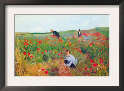 Poppies by Mary Cassatt Pricing Limited Edition Print image