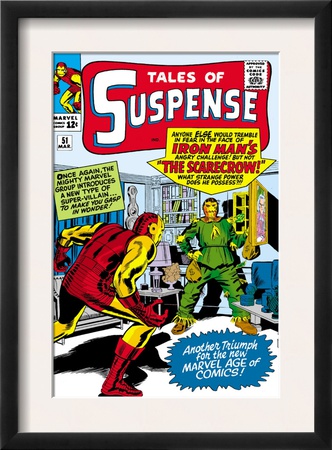 Tales Of Suspense #51 Cover: Scarecrow And Iron Man by Don Heck Pricing Limited Edition Print image
