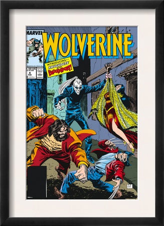 Wolverine #4 Cover: Wolverine, Roughouse, Bloodsport And Karma by John Buscema Pricing Limited Edition Print image