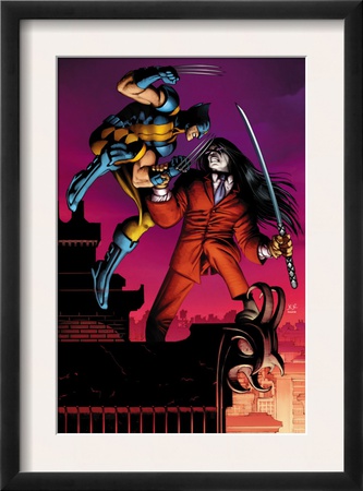 Wolverine #30 Cover: Wolverine And Gorgon by John Romita Jr. Pricing Limited Edition Print image