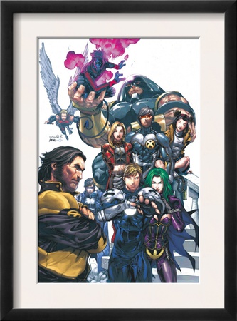 Uncanny X-Men #437 Cover: Wolverine, Havok, Juggernaut, Nightcrawler, Angel, Northstar And X-Men by Salvador Larroca Pricing Limited Edition Print image