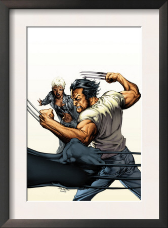 Ultimate X-Men #67 Cover: Wolverine And Storm by Tom Raney Pricing Limited Edition Print image
