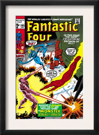 Fantastic Four #105 Cover: Mr. Fantastic by John Romita Sr. Pricing Limited Edition Print image