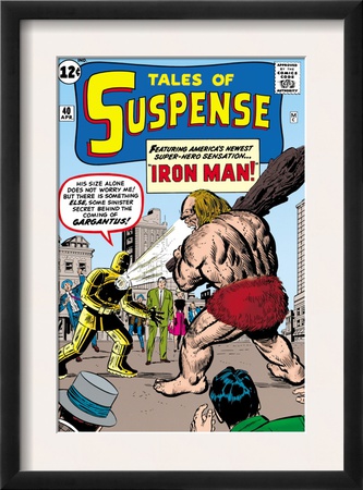 Tales Of Suspense: Iron Man #42 Cover: Iron Man And Gargantus by Jack Kirby Pricing Limited Edition Print image