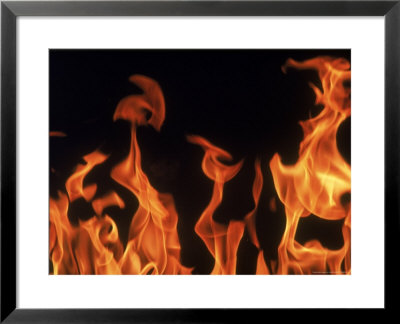 Close Up Of Flames by John Dominis Pricing Limited Edition Print image