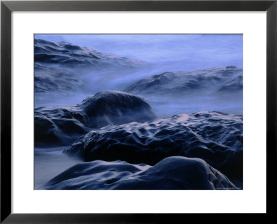 Rocks, Waves, Rialto Beach, Olympic National Park, Wa by Brian Maslyar Pricing Limited Edition Print image