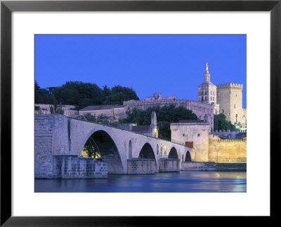 Pont St. Benezet And Palais Des Papes by Walter Bibikow Pricing Limited Edition Print image