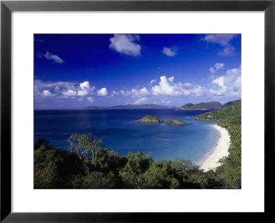 Aerial View Of St. Johns Best Beach, Truck Bay by Walter Bibikow Pricing Limited Edition Print image