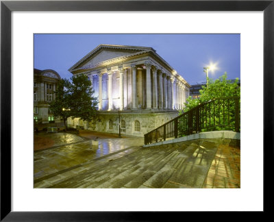Birmingham Town Hall, England by Mike England Pricing Limited Edition Print image