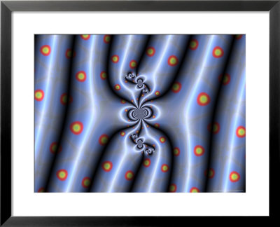 Abstract Design On Spotted Background by Albert Klein Pricing Limited Edition Print image