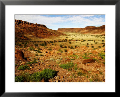 View Over Twijfelfontein Rock Art Site With A Great Concentration Of Ancient Engravings, Namibia by Ariadne Van Zandbergen Pricing Limited Edition Print image