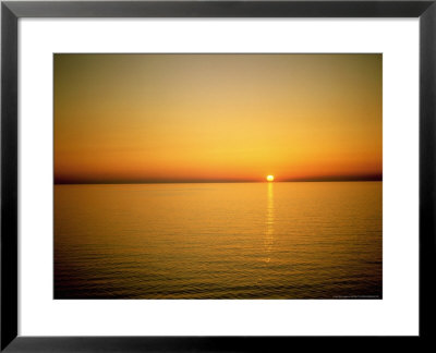 Sunrise Seen From Greek Inter-Island Ferry by Ian West Pricing Limited Edition Print image