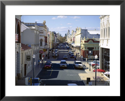Looking Down Main Street Towards Town Hall, Fremantle, Western Australia, Australia by Richard Ashworth Pricing Limited Edition Print image
