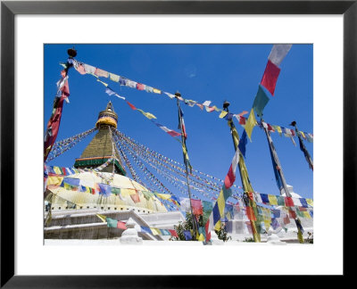 Boudhanath (Bodhnath) Stupa, Unesco World Heritage Site, Kathmandu, Nepal by Ethel Davies Pricing Limited Edition Print image