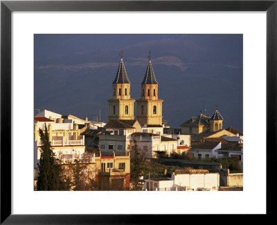 Rooftops And Church At Sunset, Orgiva, Alpujarras, Granada, Andalucia, Spain by Ruth Tomlinson Pricing Limited Edition Print image
