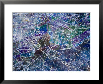 Ice Forms Abstract Patterns And Colors On Shoreline, Lake Superior, Minnesota, Usa by Richard Hamilton Smith Pricing Limited Edition Print image