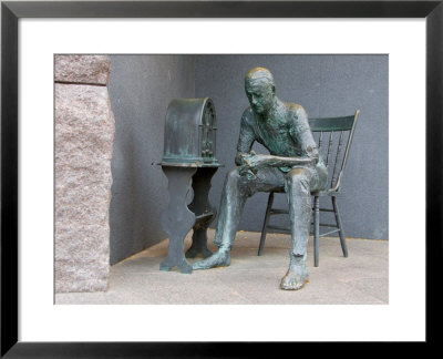 Sculpture At Franklin Delano Roosevelt Memorial, Washington Dc, Usa by Scott T. Smith Pricing Limited Edition Print image
