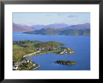 Plockton And Loch Carron, Highlands Region, Scotland, Uk, Europe by Roy Rainford Pricing Limited Edition Print image