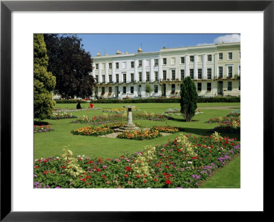 Imperial Gardens And Regency Terrace, Cheltenham, Gloucestershire, England, Uk, Europe by Michael Short Pricing Limited Edition Print image