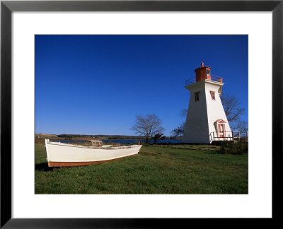 Lighthouse At Victoria By The Sea, Prince Edward Island, Canada, North America by Alison Wright Pricing Limited Edition Print image