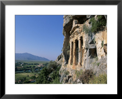 Rock Tomb, Dalyan, Lycia, Anatolia, Turkey, Asia Minor, Asia by Bruno Morandi Pricing Limited Edition Print image