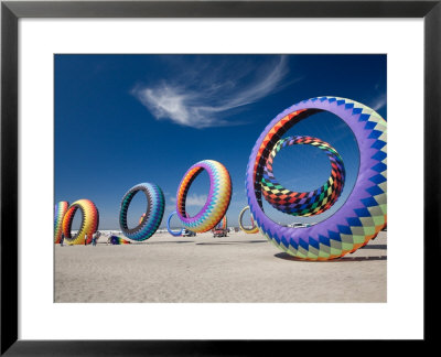 Circoflex Kites, International Kite Festival, Long Beach, Washington, Usa by Jamie & Judy Wild Pricing Limited Edition Print image