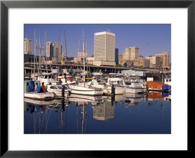 Thea Foss Waterway From The City Marina, Tacoma, Washington by Charles Crust Pricing Limited Edition Print image
