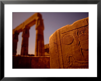 Khepphri (Scarab) Wall Carving At The Temple Of Karnak, Egypt by Stuart Westmoreland Pricing Limited Edition Print image
