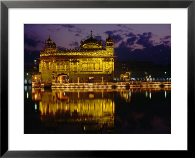 Golden Temple (Harmandir Sahib) On Waterfront, Amritsar, Punjab, India by Richard I'anson Pricing Limited Edition Print image