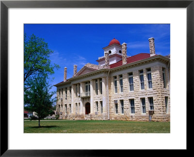 Blanco County Courthouse, Johnson City, Texas by Richard Cummins Pricing Limited Edition Print image