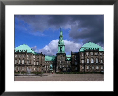 Slotsholmen, Denmark's Seat Of National Government, Copenhagen, Denmark by Anders Blomqvist Pricing Limited Edition Print image
