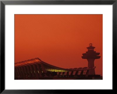 Dulles Airport At Dusk by Kenneth Garrett Pricing Limited Edition Print image