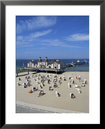 Pier At Sellin, Island Of Rugen, Mecklenburg-Vorpommern, Germany by Hans Peter Merten Pricing Limited Edition Print image