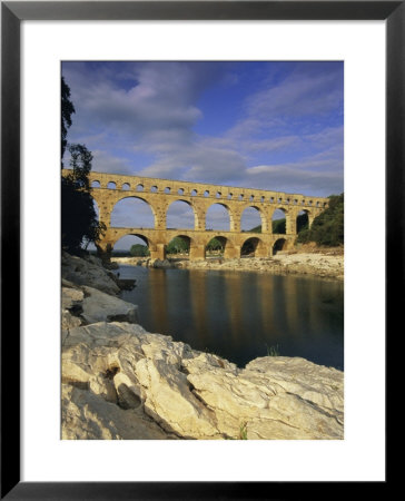 Pont Du Gard, Roman Aqueduct, Unesco World Heritage Site, Near Avignon, Provence, France, Europe by Gavin Hellier Pricing Limited Edition Print image