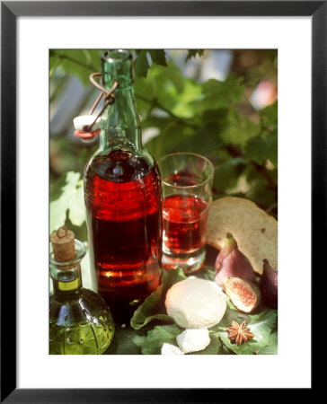 Fresh Goat's Cheese, Figs, Oil And Rose Wine From Provence by Jocelyn Demeurs Pricing Limited Edition Print image