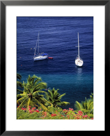 Anse Chastanet, St. Lucia, Caribbean by Walter Bibikow Pricing Limited Edition Print image