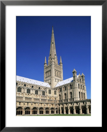 Norwich Cathedral, Norwich, Norfolk, East Anglia, England by Steve Vidler Pricing Limited Edition Print image